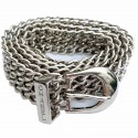 Ceinture CHANEL Triple chaine argent Vintage