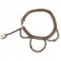 Ceinture CHANEL flacon Coco doré