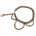 Ceinture CHANEL flacon Coco doré