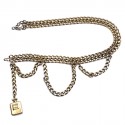 Ceinture CHANEL flacon Coco doré