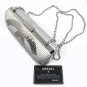 Minaudière CHANEL cristal mesh argent