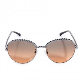 Lunettes de soleil CHANEL avec chaine amovible