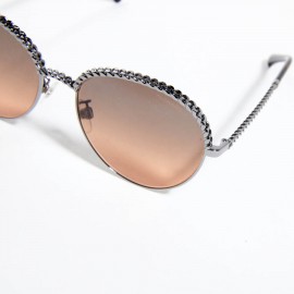 Lunettes de soleil CHANEL avec chaine  amovible