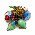 Marguerite de Valois Flower Brooch 