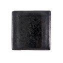 Porte-cartes HERMES cuir noir Vintage