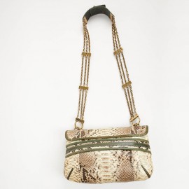 Sac CHLOE python beige