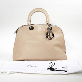 Sac DIOR cuir d'agneau beige