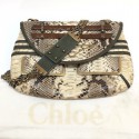 Sac CHLOE python beige