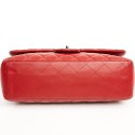 Sac Jumbo CHANEL cuir d'agneau rouge