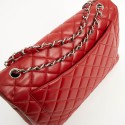 Sac Jumbo CHANEL cuir d'agneau rouge