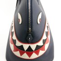 Bolide HERMES Shark togo bleu nuit