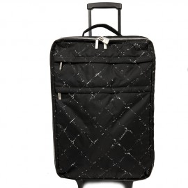  a reparer  roue Valise CHANEL en toile 