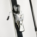 Skis CHANEL noir et blanc