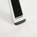 Skis CHANEL noir et blanc