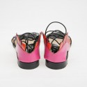 Sandales T 38 PAULA CADEMARTORI cuir multicolore