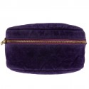 Ceinture banane CHANEL velours violet Vintage