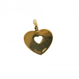 Pendentif Coeur secret POIRAY Or 750/°°°