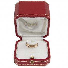 Bague Love CARTIER avec 4 diamants or 750/°°° 