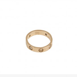 Bague Love CARTIER avec 4 diamants or 750/°°° 