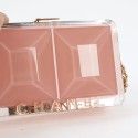 CHANEL Rectangular Clutch in Pink Plexiglass