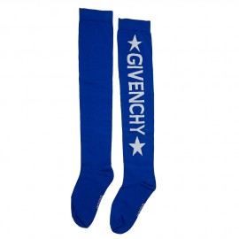 Chaussettes hautes GIVENCHY  bleu électrique