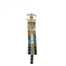 Clips pendants CHANEL Egypte dorés