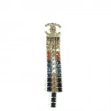 Clips pendants CHANEL Egypte dorés