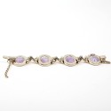 Bracelet GOOSSENS pierres violettes