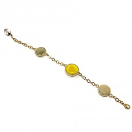 Bracelet MARGUERITE DE VALOIS pâte de verre