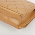  Pochette Vintage CHANEL cuir beige