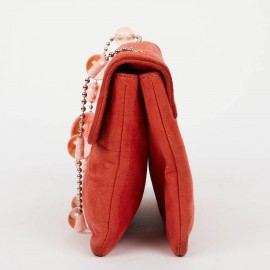 Sac CHANEL suede corail