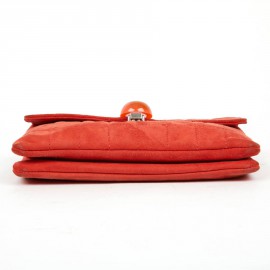 Sac CHANEL suede corail