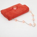 Sac CHANEL suede corail