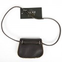 HERMES Vintage Belt Bag in Brown Shearling 