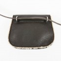 HERMES Vintage Belt Bag in Brown Shearling 