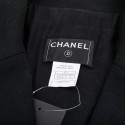 Veste courte CHANEL T34 laine noire