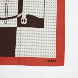 Plaid HERMES Imprimés briques