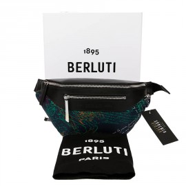 Banane BERLUTI Complice en toile et cuir