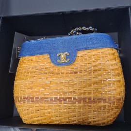 Sac CHANEL osier et Jean's