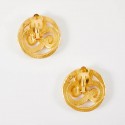 Clips d'oreille ANACONDA Vintage or mat