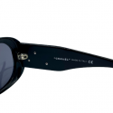 Lunettes de soleil Chanel noir à fleurs