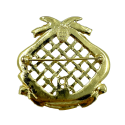 CHRISTIAN DIOR Vintage Brooch in Gilt Metal