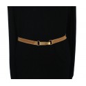 CHANEL T 80 belt chain Golden mesh