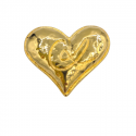 CHRISTIAN LACROIX vintage heart brooch 