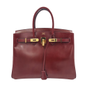 Birkin 35 HERMES Box rouge H