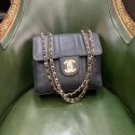 Sac  CHANEL Jumbo  cuir grainé noir 