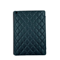 Etui Ipad CHANEL cuir matelassé noir