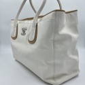 CHANEL Beige Tote Bag in Leather