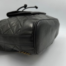 Sac à dos CHANEL vintage noir