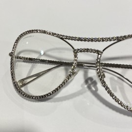 Lunettes de soleil strass CHANEL